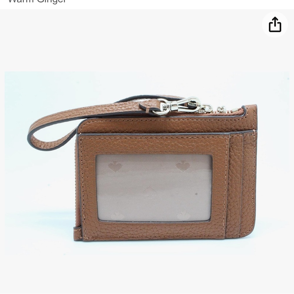 Kate Spade New York Leila Leather Card Holder Wristlet nwt - Picture 4 of 7